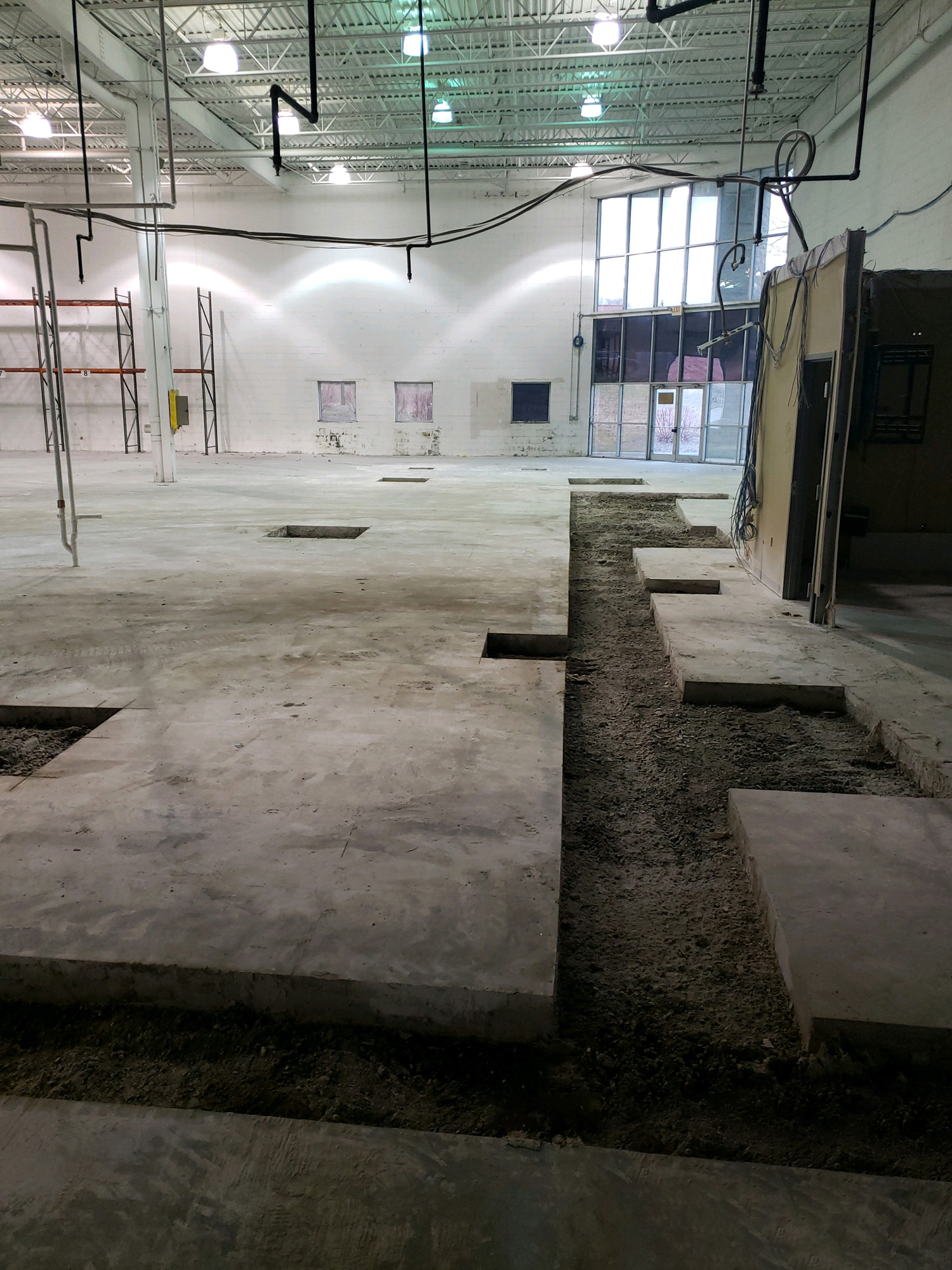 New Concrete for Factory Floor