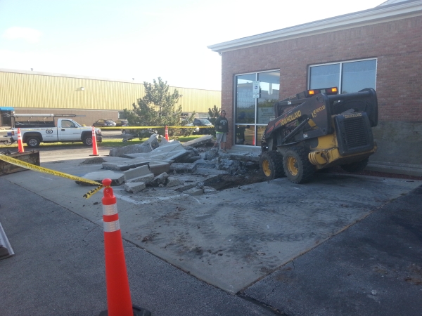 Concrete Removal for Mequon Goodyear