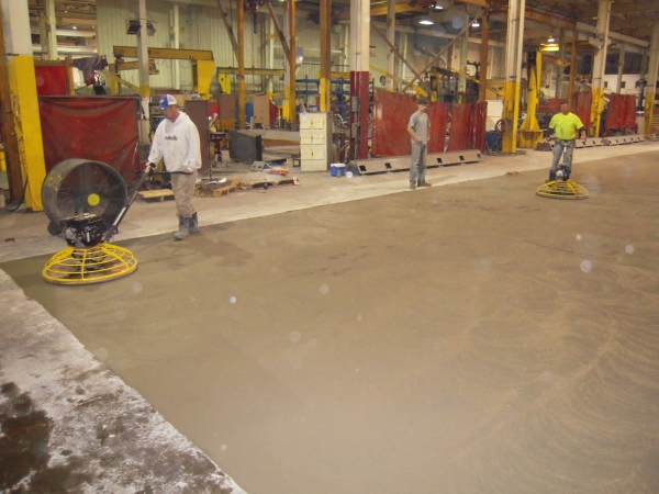 Milwaukee Concrete Machine Base Installation