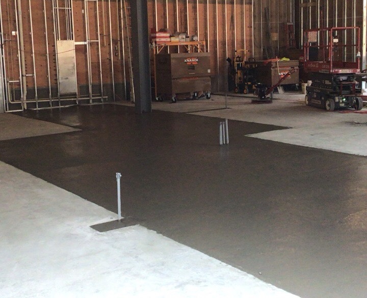 Restaurant Concrete Electrical Floor Fill-in Brookfield