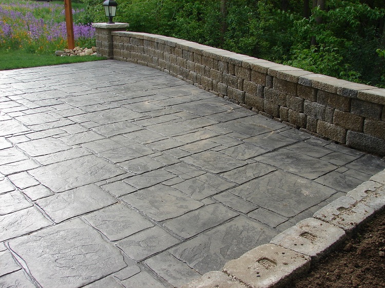 Stamped Concrete for Walkways and Patios Milwaukee