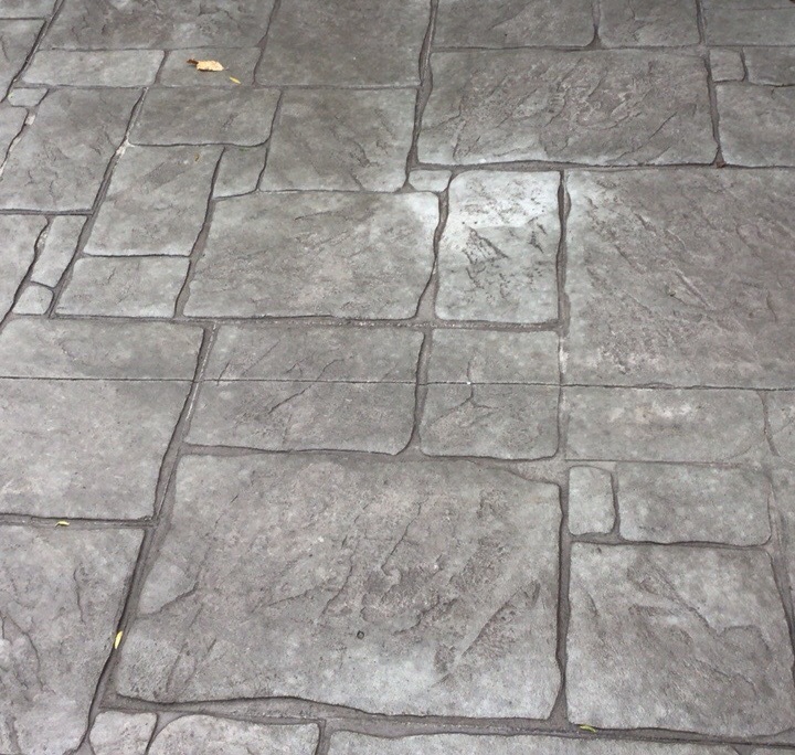 stamped concrete construction in Waukesha