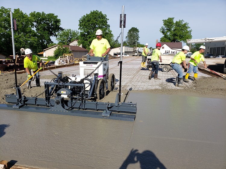 Storage Building Concrete Foundation