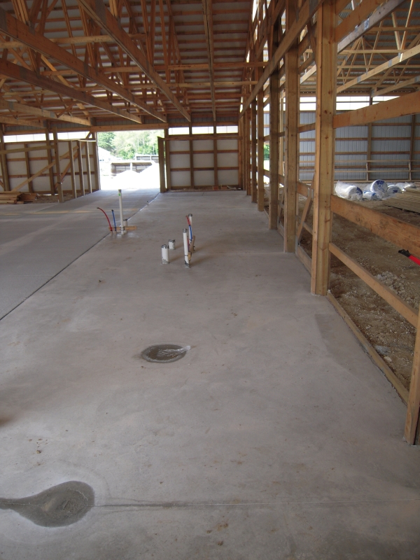 Horse Stable Concrete Installation in Menomonee Falls