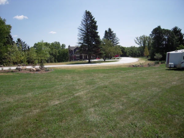 Driveway with Brick Border Elm Grove