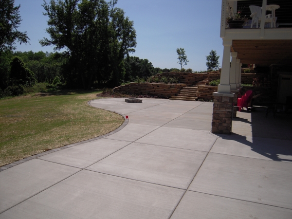 Franklin Concrete Patio