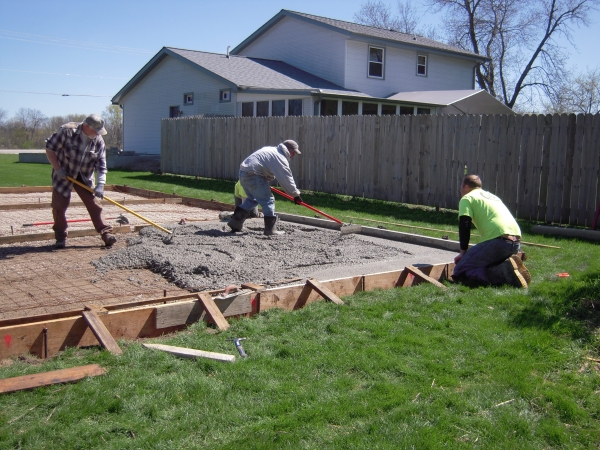 Brookfield Concrete Garage Slab