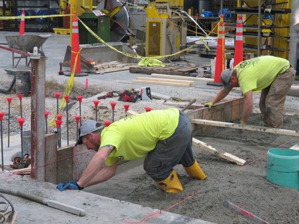 Machine Foundation for 400 Ton Press