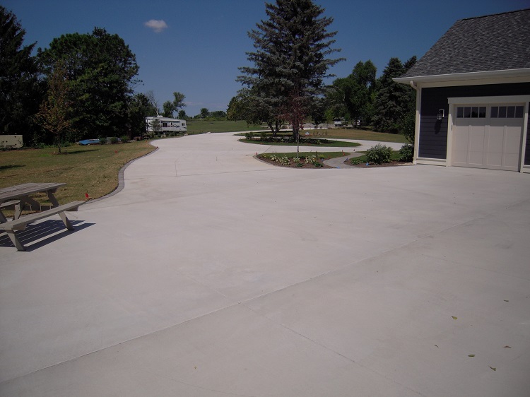 concrete driveway repair and resurfacing in Milwaukee