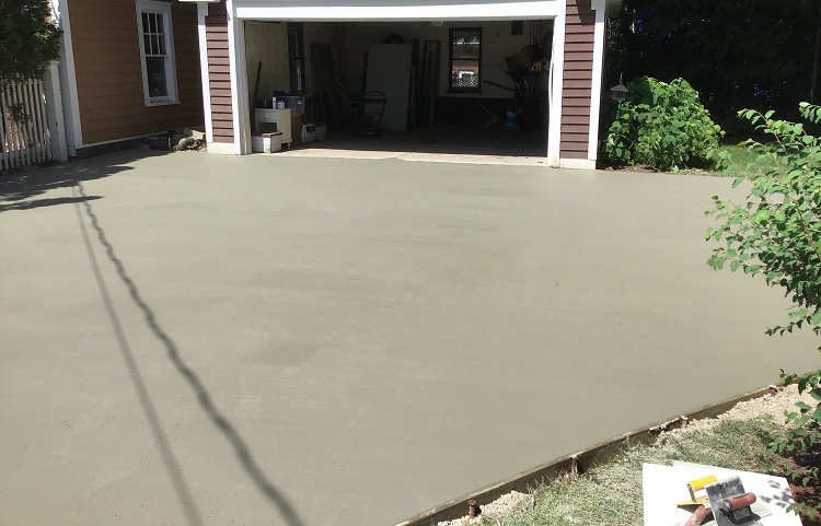 New Concrete Driveway Construction Wauwatosa